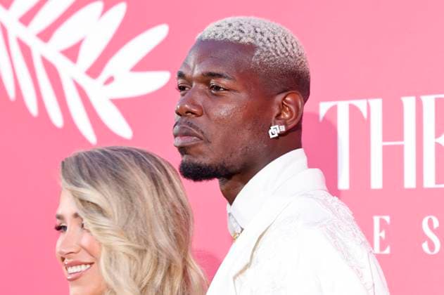 Paul Pogba mit Ehefrau Maria Zulay Pogba Salaues bei der Global Gift Gala 2025 auf dem Festival de Cannes 2025 78. Internationale Filmfestspiele von Cannes im La MÃ me Plage. Cannes, 19.05.2025