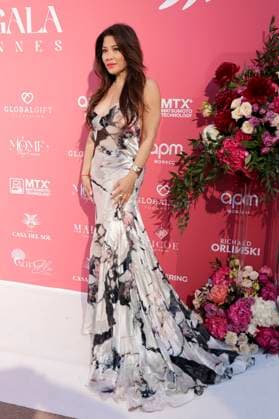 Leanna Chea bei der Global Gift Gala 2025 auf dem Festival de Cannes 2025 78. Internationale Filmfestspiele von Cannes im La MÃ me Plage. Cannes, 19.05.2025
