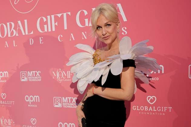 Daria Yanina bei der Global Gift Gala 2025 auf dem Festival de Cannes 2025 78. Internationale Filmfestspiele von Cannes im La MÃ me Plage. Cannes, 19.05.2025