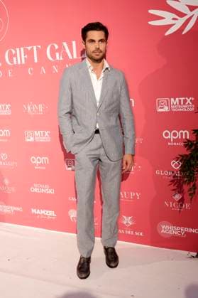 Charly Poirier bei der Global Gift Gala 2025 auf dem Festival de Cannes 2025 78. Internationale Filmfestspiele von Cannes im La MÃ me Plage. Cannes, 19.05.2025