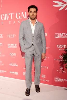 Charly Poirier bei der Global Gift Gala 2025 auf dem Festival de Cannes 2025 78. Internationale Filmfestspiele von Cannes im La MÃ me Plage. Cannes, 19.05.2025