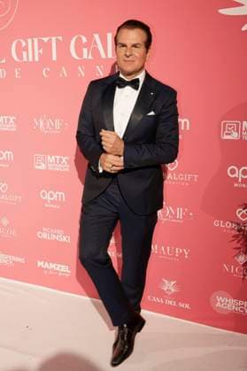Vincent De Paul bei der Global Gift Gala 2025 auf dem Festival de Cannes 2025 78. Internationale Filmfestspiele von Cannes im La MÃ me Plage. Cannes, 19.05.2025