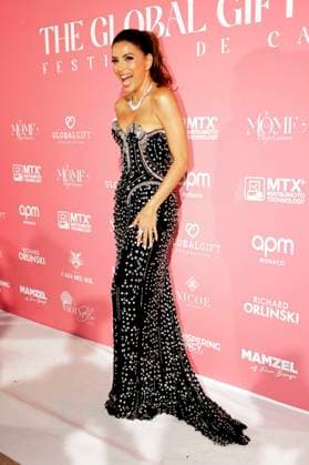 Eva Longoria bei der Global Gift Gala 2025 auf dem Festival de Cannes 2025 78. Internationale Filmfestspiele von Cannes im La MÃ me Plage. Cannes, 19.05.2025