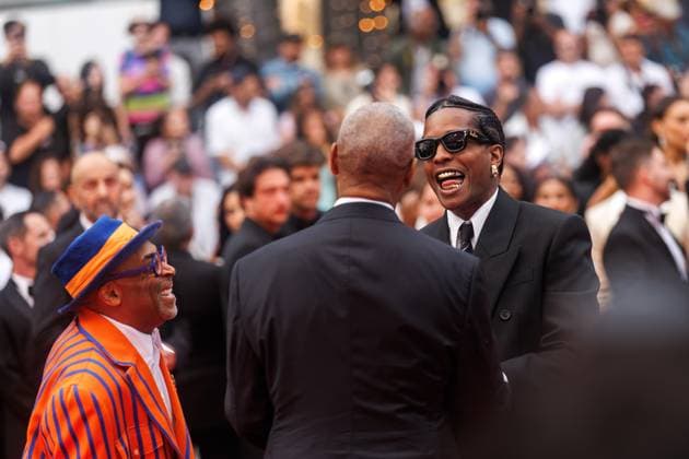Festival de Cannes - Premiere Highest 2 Lowest Spike Lee und ASAP Rocky bei der Premiere zum Film Highest 2 Lowest während der 78. Filmfestspiele in Cannes im Palais de Festival am 19.05.2025. Copyright: xEventpressxKochanx