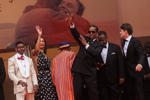 Festival de Cannes - Premiere Highest 2 Lowest Aubrey Joseph, Ilfenesh Hadera, ASAP Rocky, Wendell Pierce und Alan Fox bei der Premiere zum Film Highest 2 Lowest während der 78. Filmfestspiele in Cannes im Palais de Festival am 19.05.2025. Copyright: xEventpressxKochanx