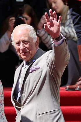 . 20 05 2025. London, United Kingdom. King Charles III and Queen Camilla at Canada House in London, to mark 100 years since it opened in June 1925  xStephenxLockx xi-Imagesx IIM-25957-0004