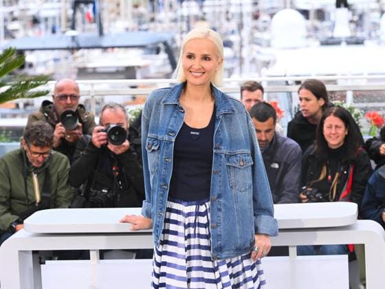 Cannes, 78th Cannes Film Festival 2025 - Day 8 - Photocall of the film Alpha Cannes, 78th Cannes Film Festival 2025 - Day 8 - Photocall of the film Alpha . In the photo Julia Ducournau Cannes France  Copyright: xIPA ABACAx