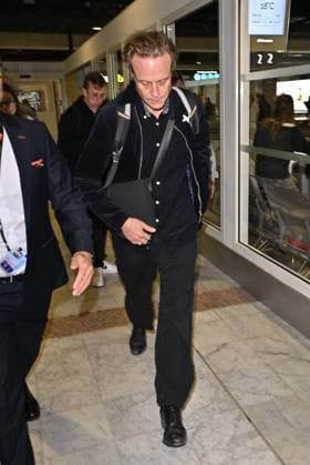 Cannes August Diehl At Nice Airport JR August Diehl arriving at Nice airport ahead 78th Cannes Film Festival in Nice, France on May, 20, 2025. Photo by Julien Reynaud APS-Medias ABACAPRESS.COM Nice France  Copyright: xReynaudxJulien APS-Medias ABACAx