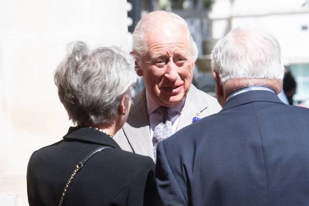 King Charles III and Queen Camilla Visit Canada House, London to Mark its 100th Anniversary - Tuesday 20 May King Charles III and Queen Camilla arrive at Canada House in London, England, UK on Tuesday 20 May, 2025 to mark the 100th Anniversary of Canada House., Credit:Justin Ng Avalon UK, England, London, Canada House  Copyright: xJustinxNgx xAvalonx 1001351913