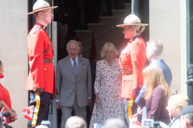 King Charles III and Queen Camilla Visit Canada House, London to Mark its 100th Anniversary - Tuesday 20 May King Charles III and Queen Camilla depart Canada House in London, England, UK on Tuesday 20 May, 2025 after marking the 100th Anniversary of Canada House., Credit:Justin Ng Avalon UK, England, London, Canada House  Copyright: xJustinxNgx xAvalonx 1001351916