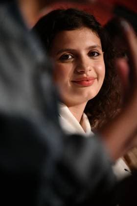 Press conference for the film Alpha Competition at the 78th Cannes International Film Festival Mélissa Boros à la conférence de presse du film Alpha Compétition lors du 78ème Festival International du Film de Cannes, le 20 mai 2025 Valentina Claret Pool Cannes Bestimage Press conference for the film Alpha Competition at the 78th Cannes International Film Festival, on May 20th, 2025 Cannes France  Copyright: xPoolxCannesx xBestimagexPoolxCannesx xBestimagex