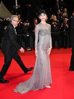 Cannes, 78th Cannes Film Festival 2025 - Evening 8 - Red Carpet of the film Fuori Cannes, 78th Cannes Film Festival 2025 - Evening 8 - Red Carpet of the film Fuori In the photo: Matilda De Angelis Cannes Italy  Copyright: xIPA ABACAx