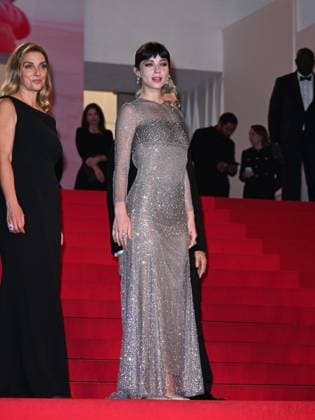 Cannes, France: Cannes, 78th Cannes Film Festival 2025 - Evening 8 - Red Carpet of the film Fuori. In the photo Matilda De Angelis Cannes  - ZUMAp169 20250520_zea_p169_1543 Copyright: xManuelexMangiarottix