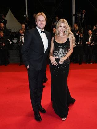 Cannes, 78th Cannes Film Festival 2025 - Evening 8 - Red Carpet of the film Fuori Cannes, 78th Cannes Film Festival 2025 - Evening 8 - Red Carpet of the film Fuori In the photo: Christopher Aleo and Simona Jakstaite Cannes Italy  Copyright: xIPA ABACAx