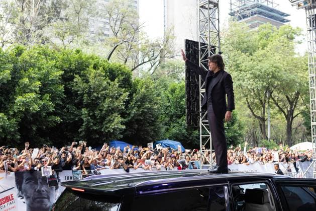 May 20, 2025, Mexico City, Mexico: TOM CRUISE and director CHRISTOPHER MCQUARRIE ttended the premiere of Mission Impossible: Dead Reckoning at the National Auditorium, where they signed autographs and walked the red carpet. Mexico City Mexico - ZUMAl178 20250520_znp_l178_009 Copyright: xCristianxLeyvax