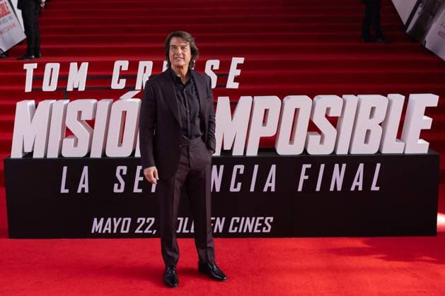 May 21, 2025, Mexico City, Mexico: TOM CRUISE and director CHRISTOPHER MCQUARRIE ttended the premiere of Mission Impossible: Dead Reckoning at the National Auditorium, where they signed autographs and walked the red carpet. Mexico City Mexico - ZUMAl178 20250521_znp_l178_017 Copyright: xCristianxLeyvax