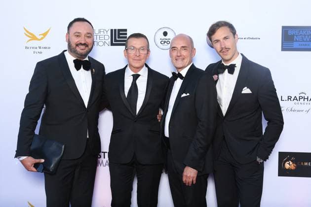 Better World Fund Gala Evening at the Carlton Hotel during the 78th Cannes International Film Festival Manuel Collas de La Roche, guest, Gilles Muzas Better World Fund Gala Evening at the Carlton Hotel during the 78th Cannes International Film Festival on May 20, 2025 Lionel Urman Bestimage Better World Fund Gala Evening at the Carlton Hotel during the 78th Cannes International Film Festival on May 20, 2025 Cannes France  Copyright: xLIONELxURMANxx xBESTIMAGExLIONELxURMANxx xBESTIMAGEx