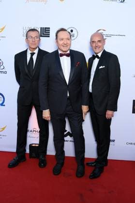 Better World Fund Gala Evening at the Carlton Hotel during the 78th Cannes International Film Festival Manuel Collas de La Roche, Kevin Spacey, Gilles Muzas Better World Fund Gala Evening at the Carlton Hotel during the 78th Cannes International Film Festival on May 20, 2025 Lionel Urman Bestimage Better World Fund Gala Evening at the Carlton Hotel during the 78th Cannes International Film Festival on May 20, 2025 Cannes France  Copyright: xLIONELxURMANxx xBESTIMAGExLIONELxURMANxx xBESTIMAGEx