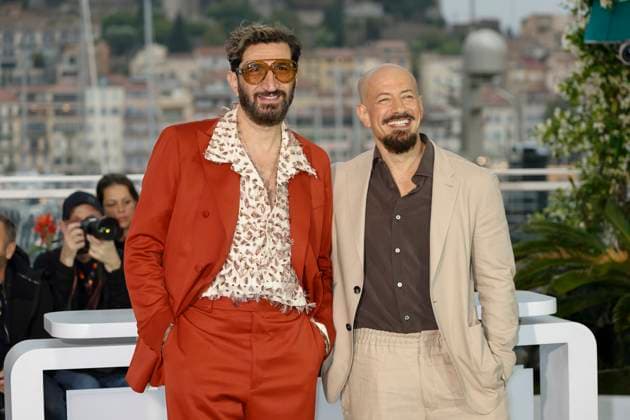 May 20, 2025, Cannes, France: Fares Fares and Tarik Saleh pose at the photocall of Eagles of the Republic during the 78th Cannes Film Festival at Palais des Festivals in Cannes, France, on 20 May 2025. Photo: Cannes France - ZUMAm179 20250520_zep_m179_044 Copyright: xAlecxMichaelx