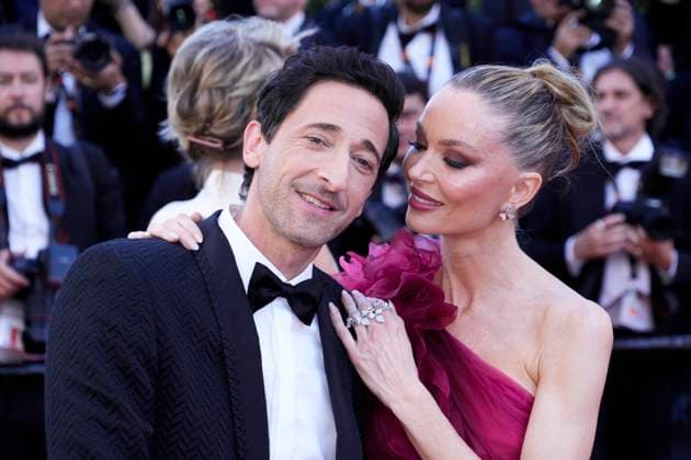 Vie Privee (A Private Life) Red Carpet - The 78th Annual Cannes Film Festival Adrien Brody and Georgina Chapman attends the Vie Privee (A Private Life) red carpet at the 78th annual Cannes Film Festival at Palais des Festivals on May 20, 2025 in Cannes, France. Cannes France  Copyright: xDanielexCifalÃ x originalFilename: cifala-notitle250520_np7y1.jpg
