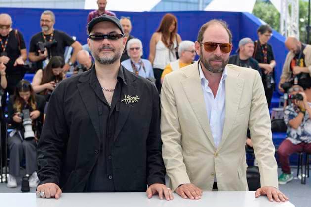 Cannes Das Verschwinden Des Josef Mengele Photocall NG Oliver Guez and Kirill Serebrennikov attending the ‘Das Verschwinden Des Josef Mengele’ (The Disappearance Of Josef Mengele)’ photocall in Cannes, France, on May 21, 2025, as part of the Cannes Film Festival. Photo by Nicolas Genin ABACAPRESS.COM Cannes France  Copyright: xGeninxNicolas ABACAx