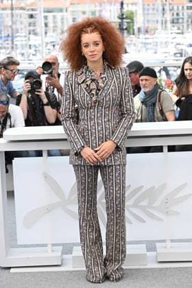 RECORD DATE NOT STATED Cannes Eleanor The Great Photocall Erin Kellyman poses during the Eleanor The Great photocall at the 78th annual Cannes Film Festival at Palais des Festivals on May 21, 2025 in Cannes, France. Photo by David Niviere ABACAPRESS.COM Cannes France  Copyright: xNivierexDavid ABACAPRESS.COMx