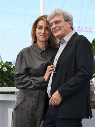 Cannes, Italy: Cannes, 78th Cannes Film Festival 2025 - day 9 - Photocall of the film Fuori In the photo: Ippolita by Majo Mario Martone Cannes Italy  - ZUMAp169 20250521_zea_p169_307 Copyright: xSimonexComix