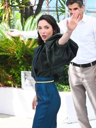 Cannes, France: Cannes, 78th Cannes Film Festival 2025 - Day 8, Phocall of the film Fuori. In the photo Matilda De Angelis Cannes  - ZUMAp169 20250521_zea_p169_341 Copyright: xAlbertoxTerenghix