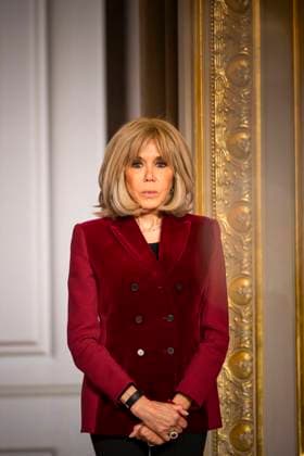 Non Au Harcelement Awards Ceremony - Paris Brigitte Macron attends the No to Bullying award ceremony at the Elysee Palace in Paris, France, 21 May 2025. France s Ministry of National Education organizes each year the Non au harcelement (No to Bullying) contest in schools to raise awareness and promote values such as kindness and inclusion. Photo by Eliot Blondet ABACAPRESS.COM Paris France France  Copyright: xBlondetxEliot ABACAx