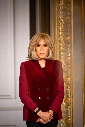Non Au Harcelement Awards Ceremony - Paris Brigitte Macron attends the No to Bullying award ceremony at the Elysee Palace in Paris, France, 21 May 2025. France s Ministry of National Education organizes each year the Non au harcelement (No to Bullying) contest in schools to raise awareness and promote values such as kindness and inclusion. Photo by Eliot Blondet ABACAPRESS.COM Paris France France  Copyright: xBlondetxEliot ABACAx