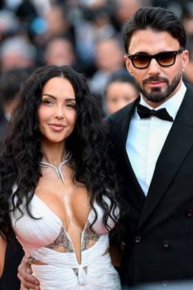 Cannes - Nabilla Vergara At The History Of Sound Red Carpet Nabilla Vergara and Thomas Vergara attends the The History Of Sound red carpet at the 78th annual Cannes Film Festival at Palais des Festivals on May 21, 2025 in Cannes, France. Photo by Franck Castel ABACAPRESS.COM Cannes France  Copyright: xCastelxFranck ABACAx