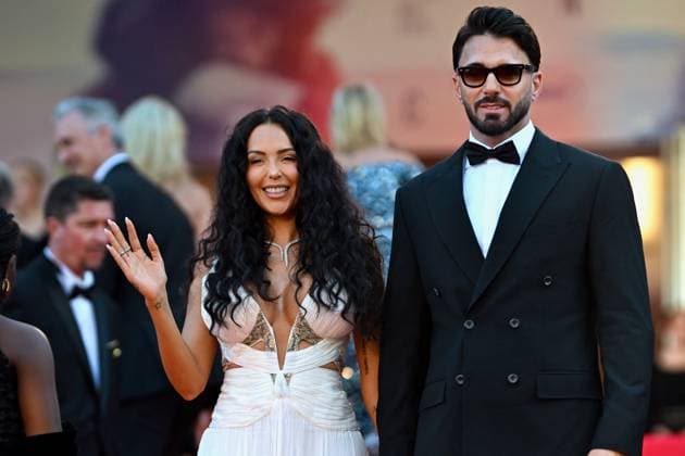 Cannes - Nabilla Vergara At The History Of Sound Red Carpet Nabilla Vergara and Thomas Vergara attends the The History Of Sound red carpet at the 78th annual Cannes Film Festival at Palais des Festivals on May 21, 2025 in Cannes, France. Photo by Franck Castel ABACAPRESS.COM Cannes France  Copyright: xCastelxFranck ABACAx