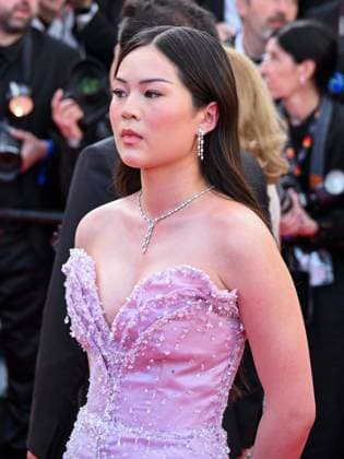 Cannes, Italy: Cannes, 78th Cannes Film Festival 2025 - Evening 9, Red Carpet of the Film The History of Sound In the photo: Olivia Yang Cannes Italy  - ZUMAp169 20250521_zea_p169_1253 Copyright: xManuelexMangiarottix