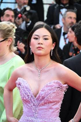 Cannes, Italy: Cannes, 78th Cannes Film Festival 2025 - Evening 9, Red Carpet of the Film The History of Sound In the photo: Olivia Yang Cannes Italy  - ZUMAp169 20250521_zea_p169_1264 Copyright: xManuelexMangiarottix
