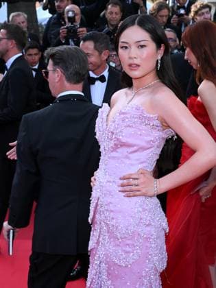 Cannes, France: Cannes, 78th Cannes Film Festival 2025 - Evening 9 - Red Carpet of the film The History of Sound In the photo: Olivia Yang Cannes France  - ZUMAp169 20250521_zea_p169_1239 Copyright: xTerenghi Ipax