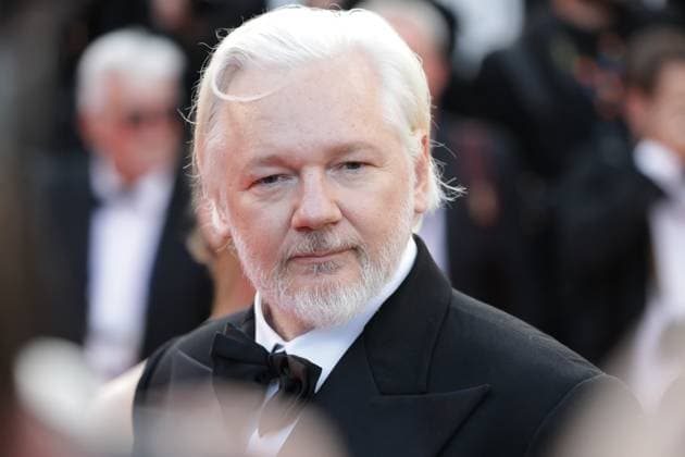 Entertainment Bilder des Tages Aufnahme vom 21. Mai 2025 Julian Assange auf dem Red Carpet bei den 78. Filmfestspielen in Cannes, Frankreich für den Film The History Of Sound .