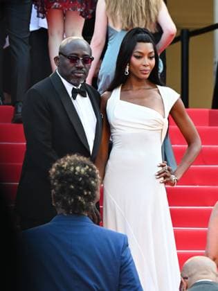 Cannes, Italy: Cannes, 78th Cannes Film Festival 2025 - Evening 9, Red Carpet of the Film The History of Sound In the photo: Edward Enninful and Naomi Campbell Cannes Italy  - ZUMAp169 20250521_zea_p169_1324 Copyright: xManuelexMangiarottix