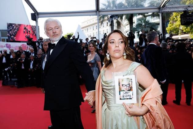 Entertainment Themen der Woche KW21 Entertainment Bilder des Tages M Montée des marches du film The history of sound lors du 78ème Festival International du Film de Cannes Julian Assange et sa femme Stella Montée des marches du film The history of sound lors du 78ème Festival International du Film de Cannes, au Palais des Festivals à Cannes Le 21 mai 2025 Jacovides Moreau Bestimage Red carpet for the movie The history of sound during the 78th Cannes International Film Festival at the Palais des Festivals in Cannes, France On may 21th 2025 Cannes France  Copyright: xJACOVIDES-MOREAUx xBESTIMAGExJACOVIDES-MOREAUx xBESTIMAGEx