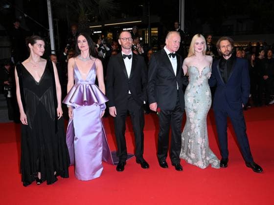 Cannes, 78th Cannes Film Festival 2025 - Evening 9, Red Carpet of the Film Sentimental Value Cannes, 78th Cannes Film Festival 2025 - Evening 9, Red Carpet of the Film Sentimental Value . In the photo Inga Ibsdotter Lilleaas, Renate Reinsve, Joachim Trier, Stellan Skarsgard, Elle Fanning, Anders Danielsen Lie and Juliette Schrameck Cannes France  Copyright: xIPA ABACAx