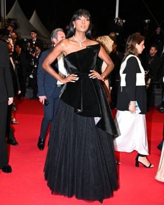 Cannes, 78th Cannes Film Festival 2025, Red Carpet Affeksjonsverdi (Sentimental Value) Cannes, 78th Cannes Film Festival 2025, Red Carpet Affeksjonsverdi (Sentimental Value) In the photo: Afiya Bennett Milan  Copyright: xIPA ABACAx