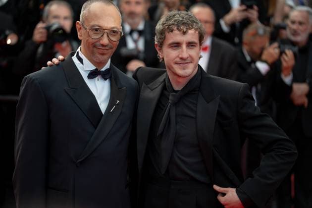 The History Of Sound Red Carpet - The 78th Annual Cannes Film Festival Paul Mescal and Oliver Hermanus attend the The History Of Sound red carpet at the 78th annual Cannes Film Festival at Palais des Festivals in Cannes, France, on May 21, 2025. Cannes France  Copyright: xLucaxCarlinox originalFilename: carlino-notitle250521_np1ZJ.jpg