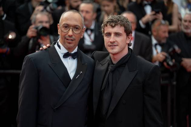 The History Of Sound Red Carpet - The 78th Annual Cannes Film Festival Paul Mescal and Oliver Hermanus attend the The History Of Sound red carpet at the 78th annual Cannes Film Festival at Palais des Festivals in Cannes, France, on May 21, 2025. Cannes France  Copyright: xLucaxCarlinox originalFilename: carlino-notitle250521_npktj.jpg