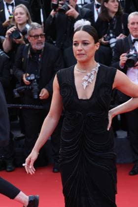 The History of Sound red carpet in Cannes Michelle Rodriguez during the The History of Sound premiere 78th Cannes Film Festival, France on 21 May 2025. CAP GOL GOL Cannes CÃ te d Azur France Copyright: xRickxGold CapitalxPicturesx