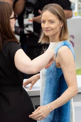 A Private Life , Photocall in Cannes, 21.05.2025 Cannes, Frankreich - 21.5.2024: Rebecca Zlotowski, Jodie Foster während des Photocalls zu - Vie Privee (A Private Life) - während der 78. Internationalen Filmfestspiele von Cannes. Die Filmfestspiele finden vom 13. bis 24. Mai 2025 statt. Cannes Palais des Festivals et des Cong Provence-Alpes-Cote d Azur Frankreich Copyright: xChristianxEnderx