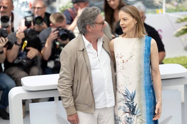 A Private Life , Photocall in Cannes, 21.05.2025 Cannes, Frankreich - 21.5.2024: Daniel Auteuil und Jodie Foster während des Photocalls zu - Vie Privee (A Private Life) - während der 78. Internationalen Filmfestspiele von Cannes. Die Filmfestspiele finden vom 13. bis 24. Mai 2025 statt. Cannes Palais des Festivals et des Cong Provence-Alpes-Cote d Azur Frankreich Copyright: xChristianxEnderx