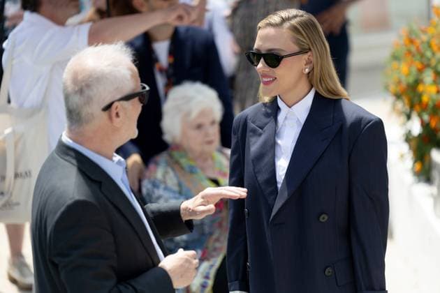 Eleanor The Great , Photocall in Cannes, 21.05.2025 Cannes, Frankreich - 21.5.2024: Scarlett Johansson während des Photocalls zu - Eleanor The Great - während der 78. Internationalen Filmfestspiele von Cannes. Die Filmfestspiele finden vom 13. bis 24. Mai 2025 statt. Cannes Palais des Festivals et des Cong Provence-Alpes-Cote d Azur Frankreich Copyright: xChristianxEnderx