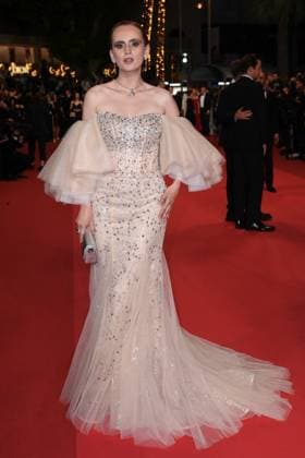 Cannes Affeksjonsverdi Premiere AM Agatha Maksimova attending Affeksjonsverdi (Sentimental Value) Premiere in Cannes, France on May 21, 2025 as part of the 78th Cannes Film Festival. Photo by Aurore Marechal ABACAPRESS.COM Cannes France  Copyright: xMarechalxAurore ABACAx