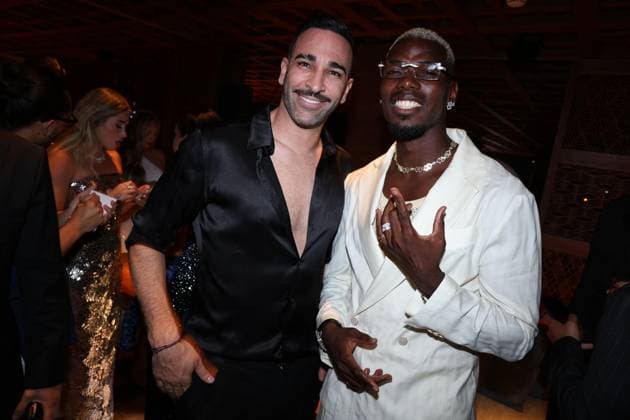 Cannes - Kilian Party JD Adil Rami and Paul Pogba attend Angels’ Share Party by Kilian Paris in Cannes, France, on May 21, 2025, as part of the Cannes Film Festival. Photo by Jerome Domine ABACAPRESS.COM Cannes France  Copyright: xDominexJerome ABACAx