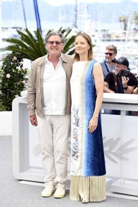 Daniel Auteuil und Jodie Foster beim A Private Life Photocall in Cannes am 21.05.2025