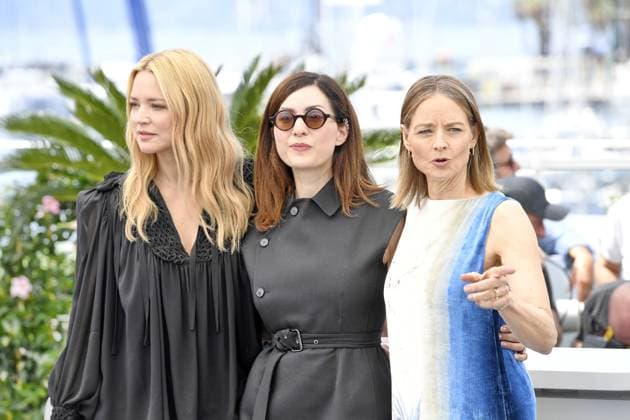 Rebecca Zlotowski und Jodie Foster beim A Private Life Photocall in Cannes am 21.05.2025